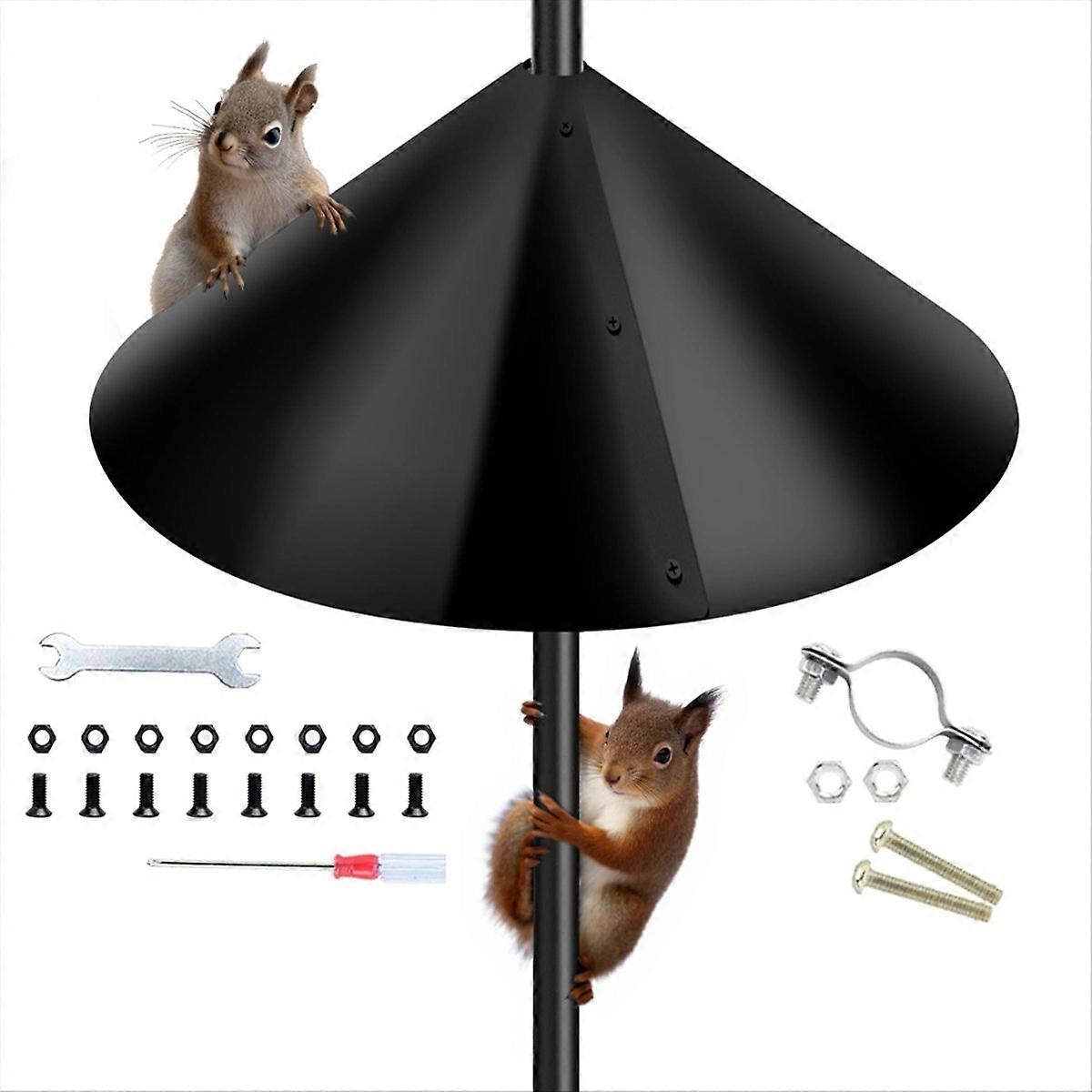 Squirrel Baffle for Bird Feeder Pole,16inch Squirrel Guard Stopper