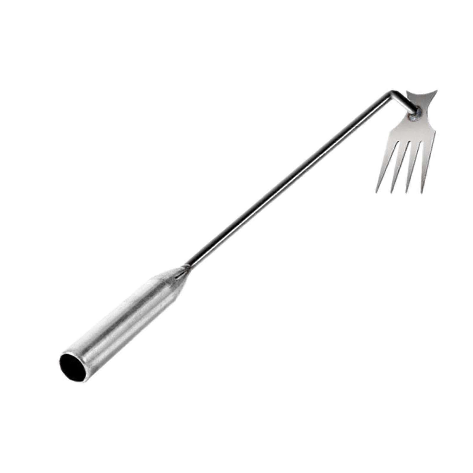 Weed Puller Tool 50 cm Long Handle for Precise Root Removal, Ergonomic Hand Weeding Tool for Garden and Vegetable Plot