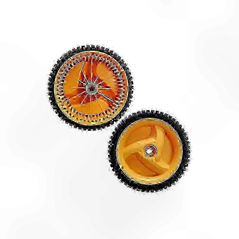 53-Tooth Replacement Lawn Mower Wheels Compatible with Multiple Brands and Models