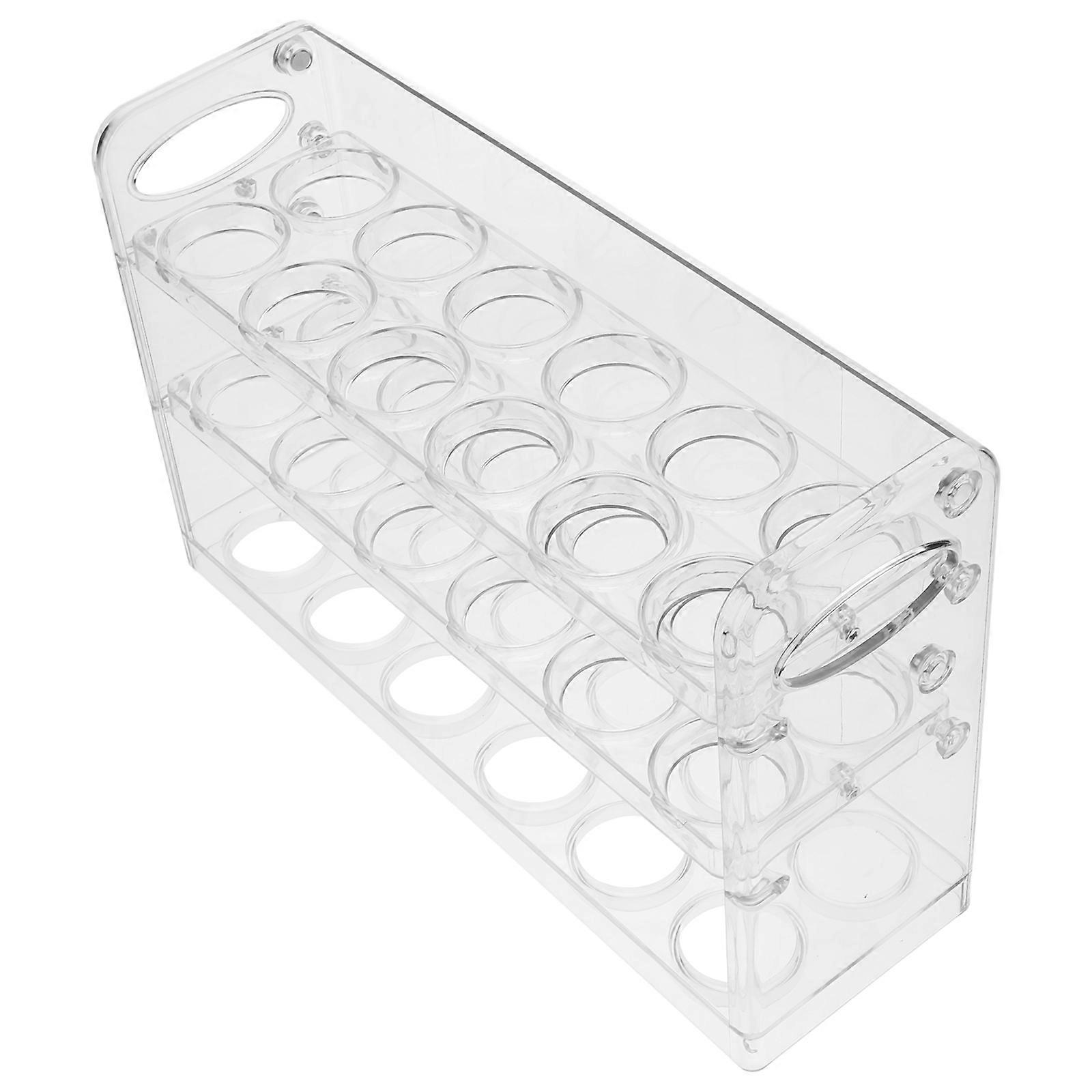 Egg Organizer for Refrigerator Fridge Door Using Durable Pet Material