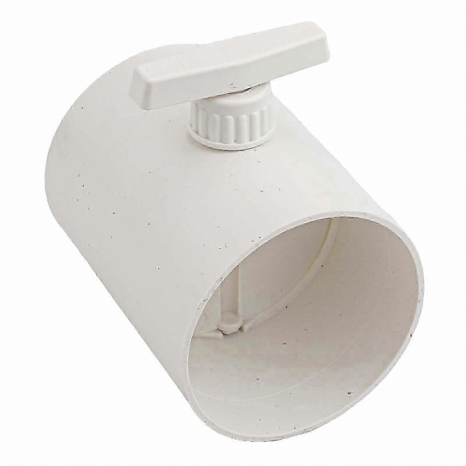 Manual Round Duct Airflow Control Valve with Switch