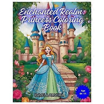 Kleurboek van prinsessen uit het betoverde rijk