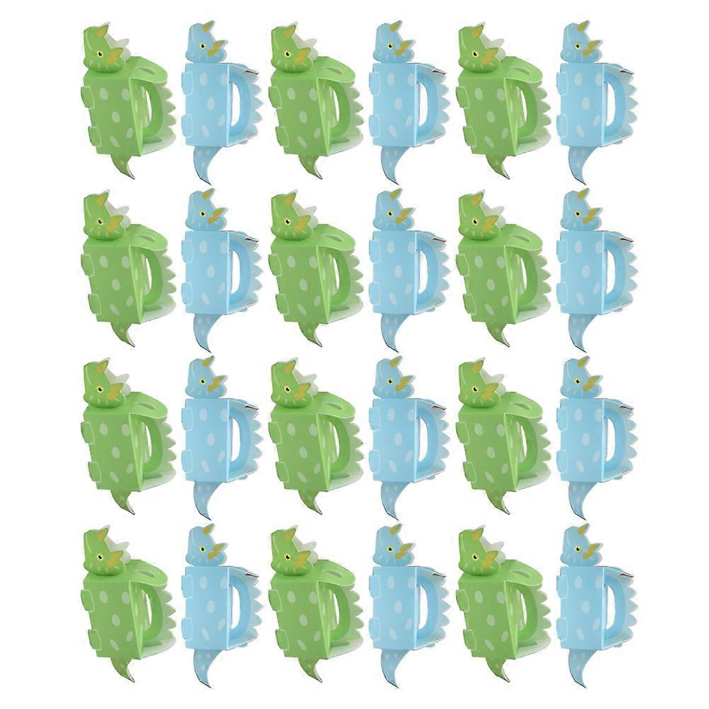 Storage Container Dinosaur Candy Box for Storage Use 100Pcs Assorted Color Gift Boxes