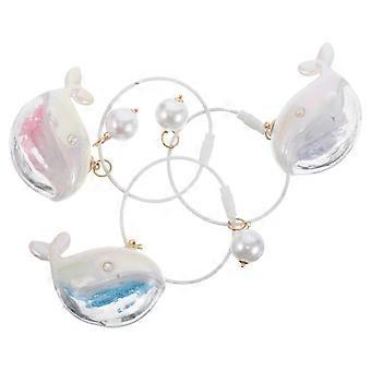 Dolphins Keychain Creative Decoration with 3Pcs for Ocean Themed Party Accessories