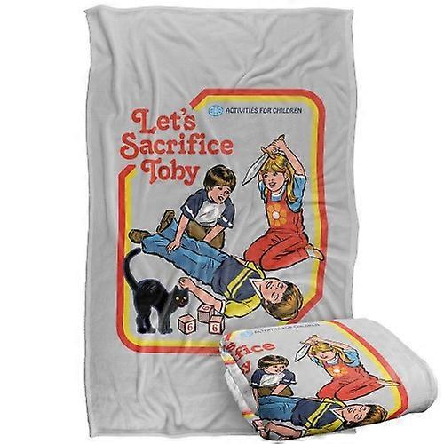 Steven Rhodes Let's Sacrifice Toby Soft Touch Blanket