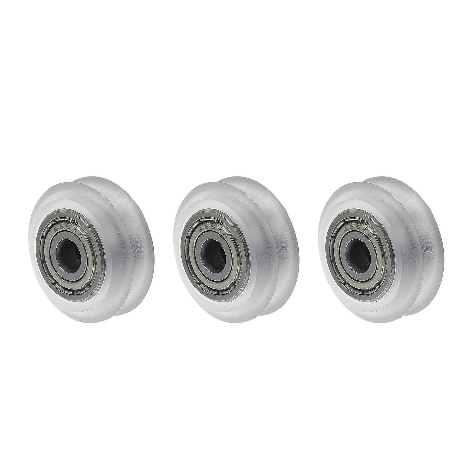 3D Printer Roller Wheels Plastic Pulley for Belt Alignment 3Pcs