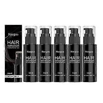Corretivo Capilar Masculino 1-5x, À Prova D'Água, Preto, para Calvície, Cobertura de Raiz e Sombreamento da Linha do Cabelo_DUIBW