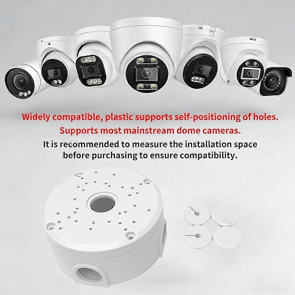 3 Pack Universal Security Camera Junction Box Mount Bracket Outdoor Waterproof Wall Ceiling Mount