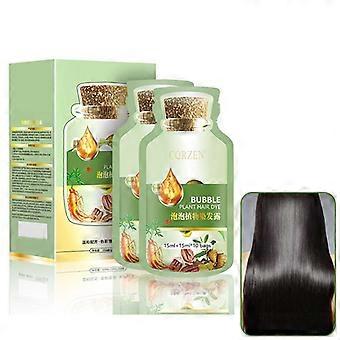 Natural Plant Hair Dye 3-Pack in Multiple Colors for Short to Long Hair