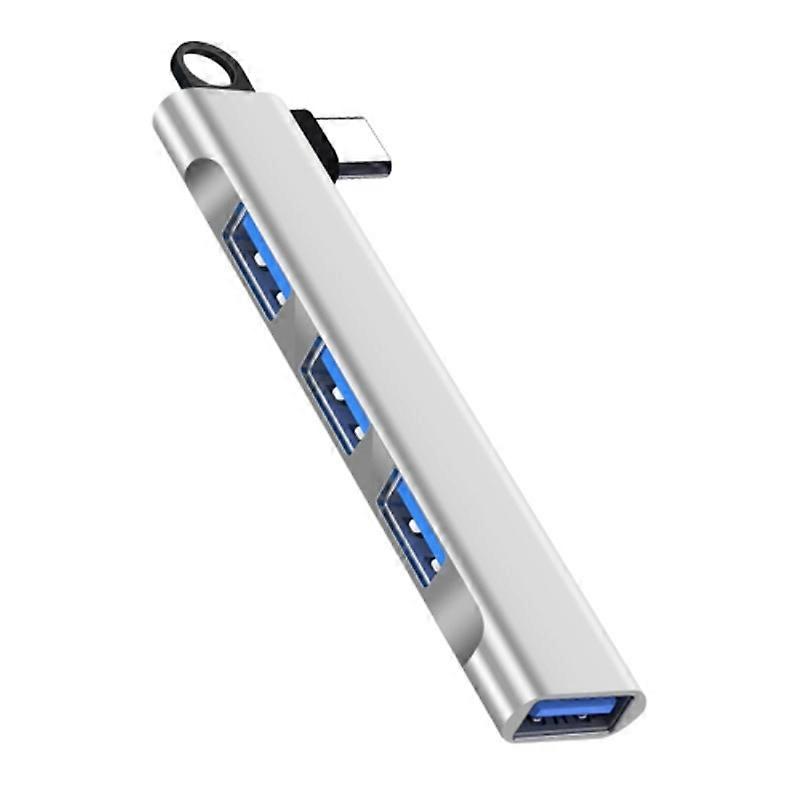 4 In 1 Multifunctional Docking Station Type-C 3.0 Silver