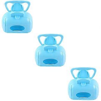 Pet Poop Scooper Portable Tool for 3Pcs Easy Waste Pickup