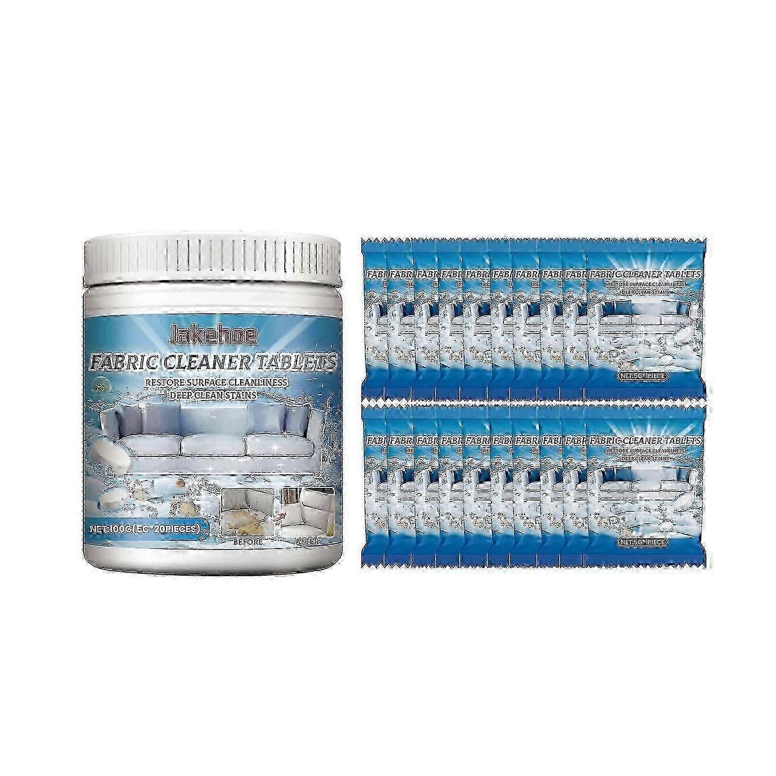 Deep Sofa Fabric Cleaner Tablets - Safe, Effective, Mildew , Odor Removal