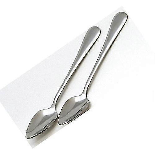 Grapefruit Spoon, 2-pack, 7 In L, Silver