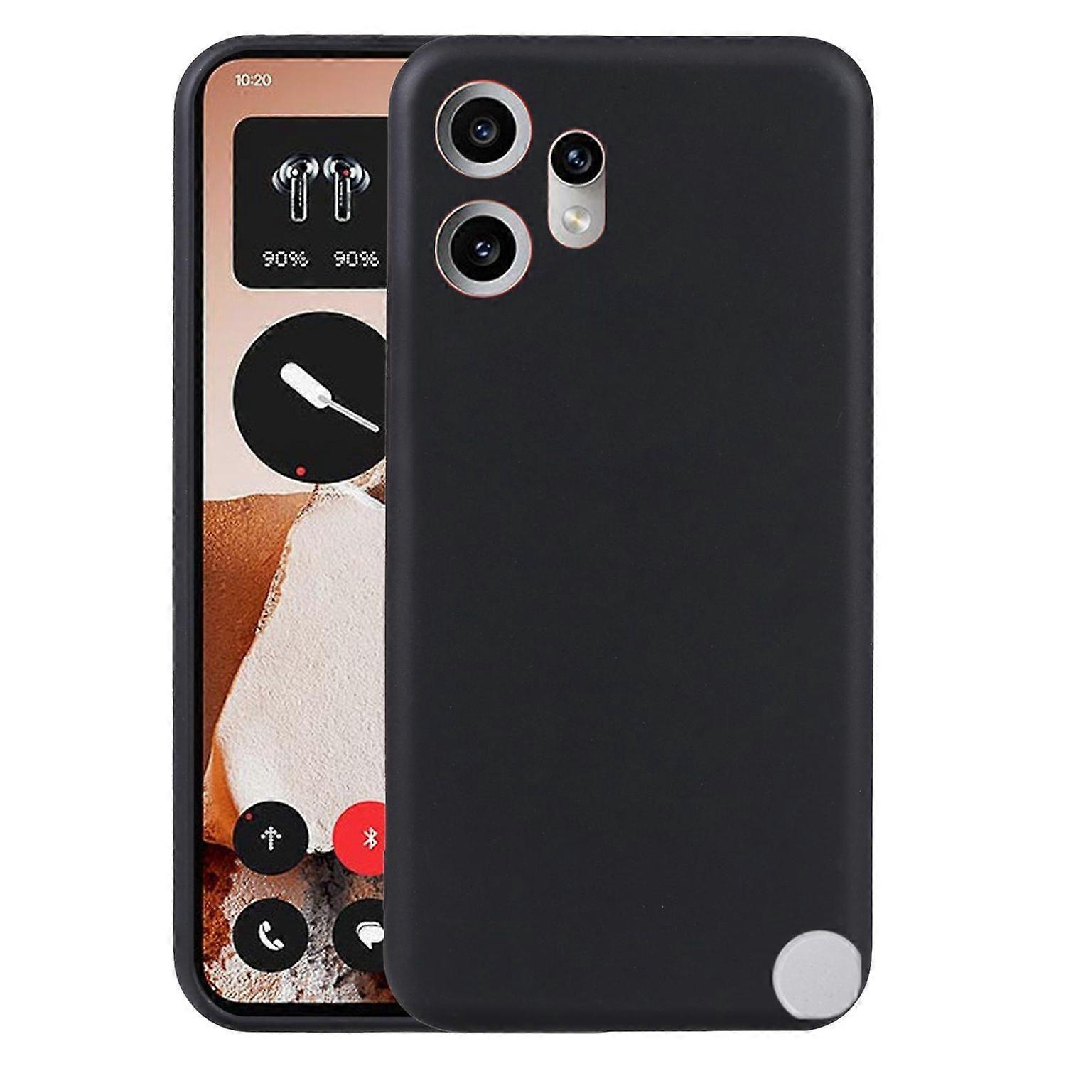 For Nothing CMF Phone 2 Pro Silicone TPU Protective Case Flexible Ultra Thin Black