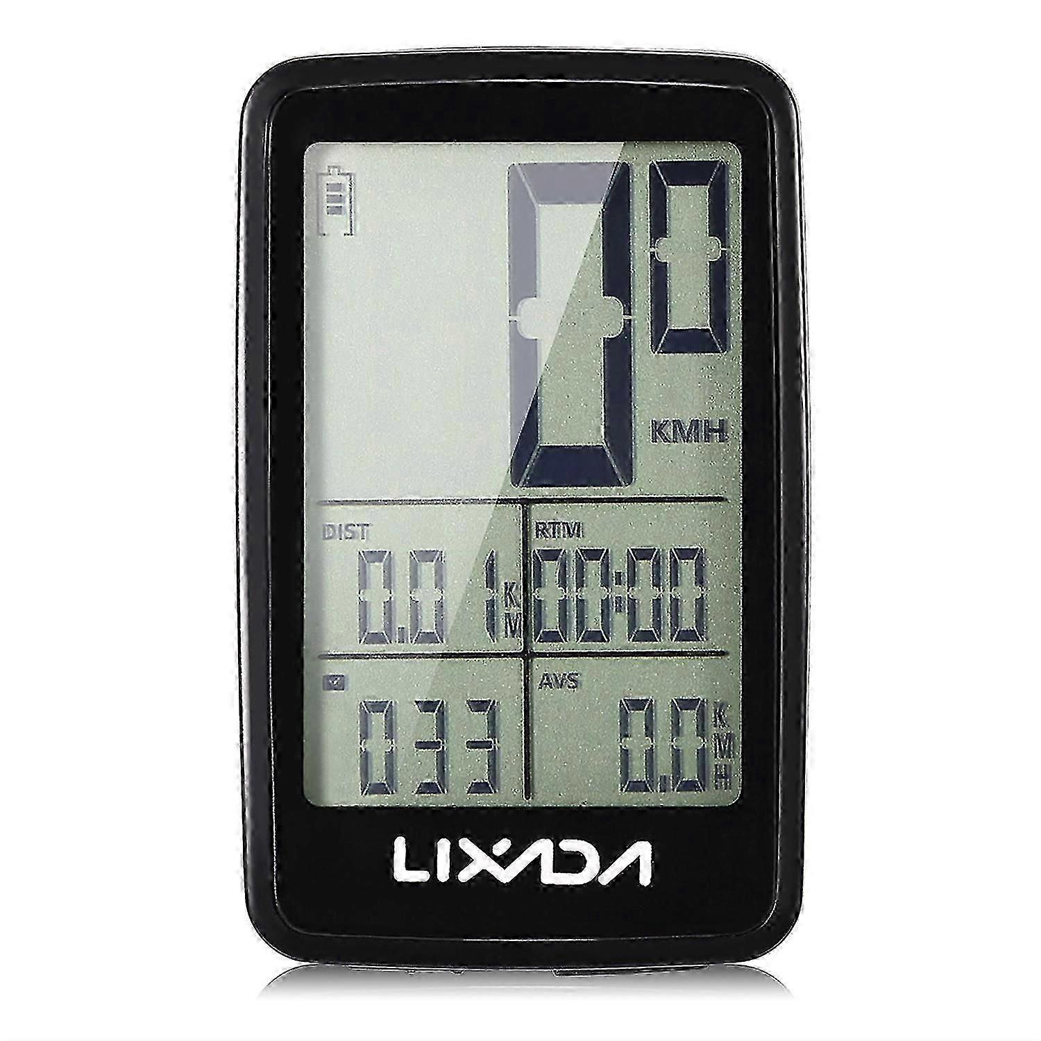USB Rechargeable Wireless Bike Cycling Computer Bicycle Speedometer Odometer