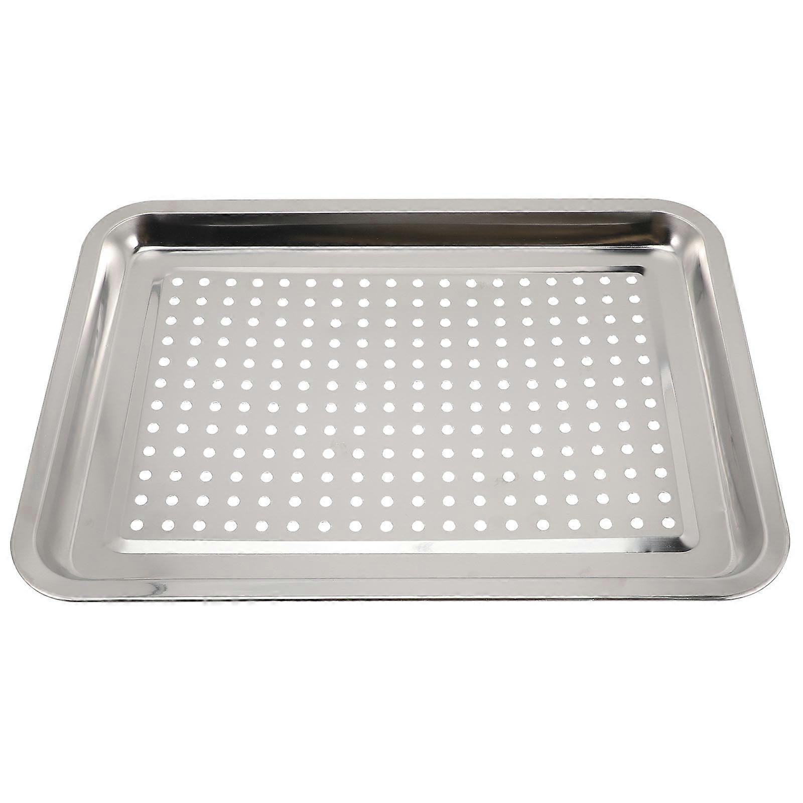 Household Draining Tray Multi-function Barbecue Pan Convenient Dumpling Storage Tray
