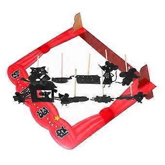 Shadow Puppet Model Toys 1Set for Kids Educational Storytelling and Family Board Game