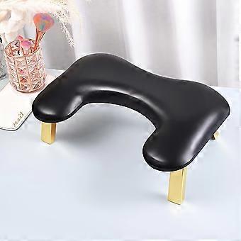 Foldable Nail Hand Pillow with Tilt Design, Adjustable Height Armrest Cushion for Nail Salon
