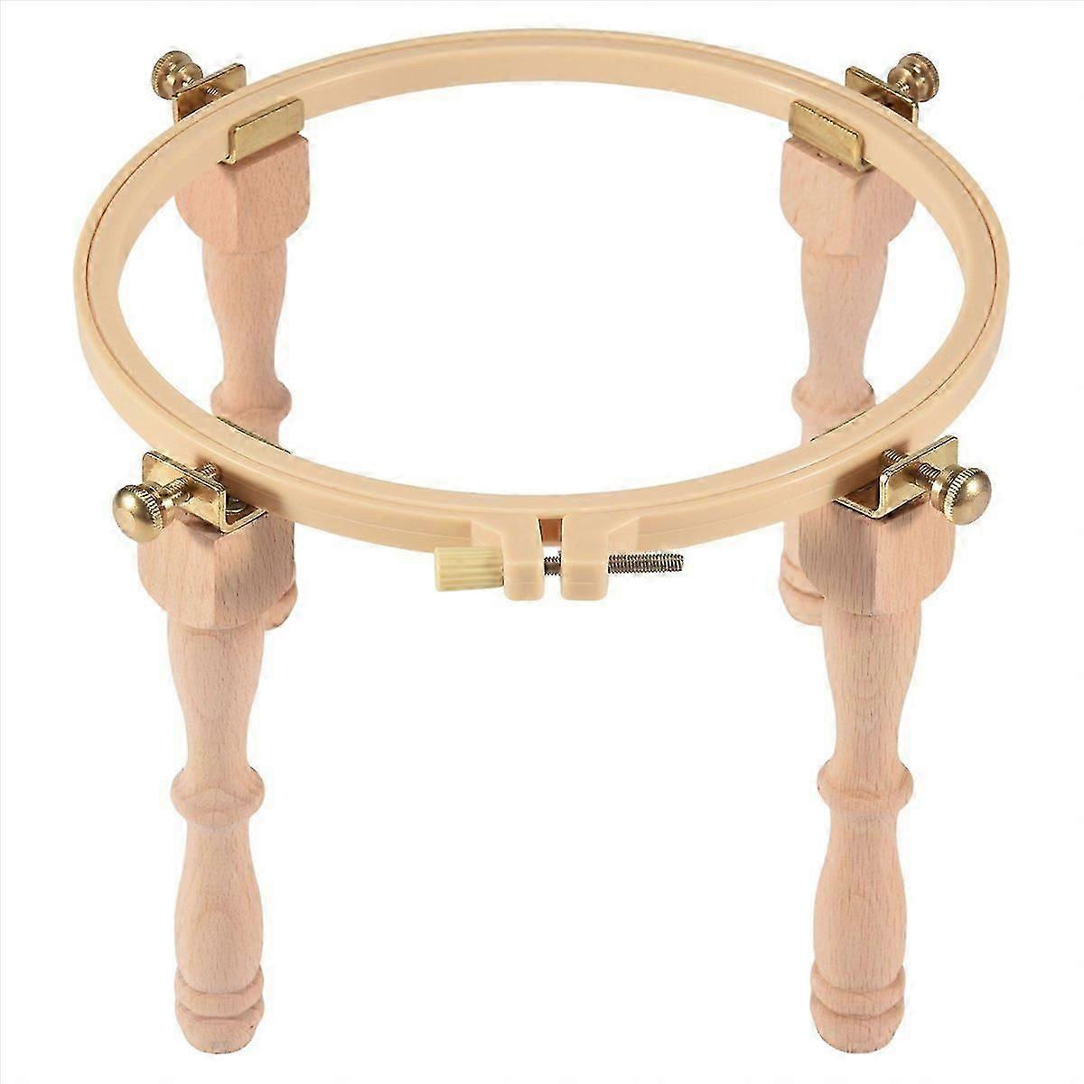 Adjustable Portable Wooden Embroidery Stand Set