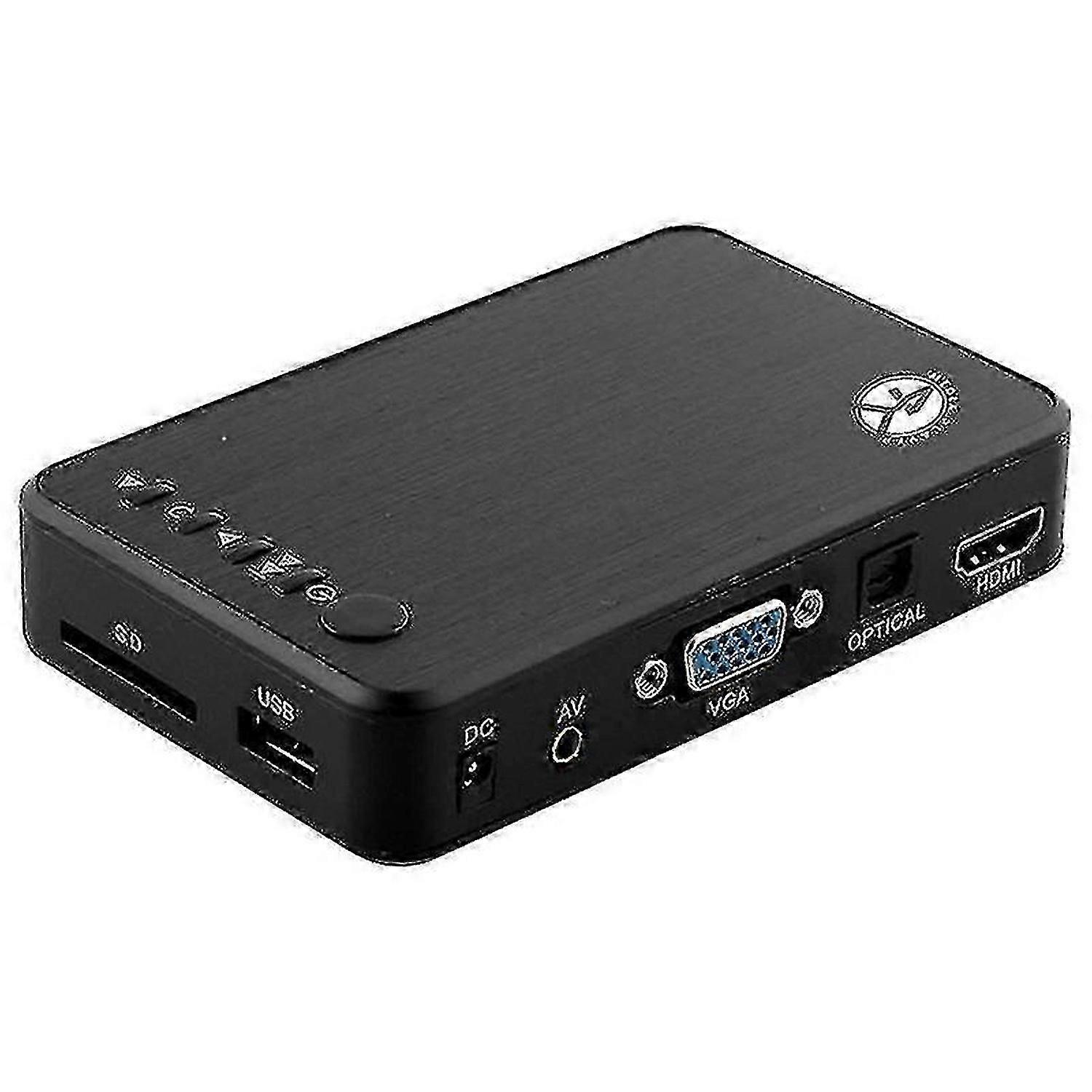 Blu-ray Player with 4K HD Video Playback and EU Plug Boot Loop Resistance