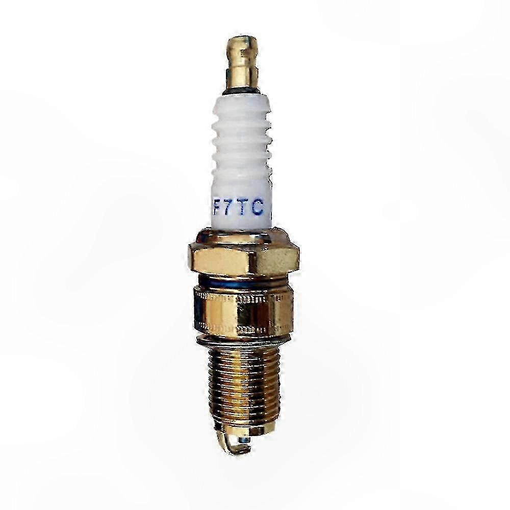 Spark Plug Compatible with Gasoline Generator Four Stroke Engine Accessory F7tc Replacement Part