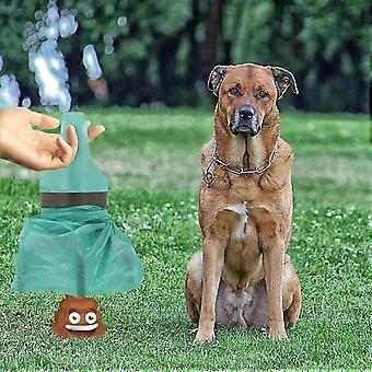 SDIGV Dog Pooper Scooper, Portable No Touch Poop Scooper for Small Medium Large Dogs, Dog Waste Pick-up Cleaner with 15PCS Bag Attachment and Leak-Pro