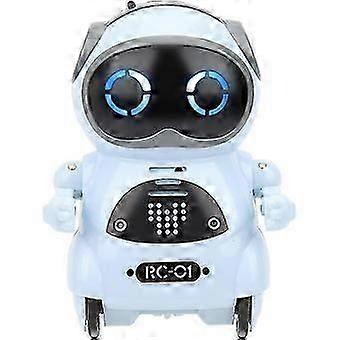 Pocket Robot 939a Robot Talking Toy Interactive Dialogue Voice Recognition Recording Singing Dancing Mini Robot Toy Gift (pocket Robotlue Kad08566