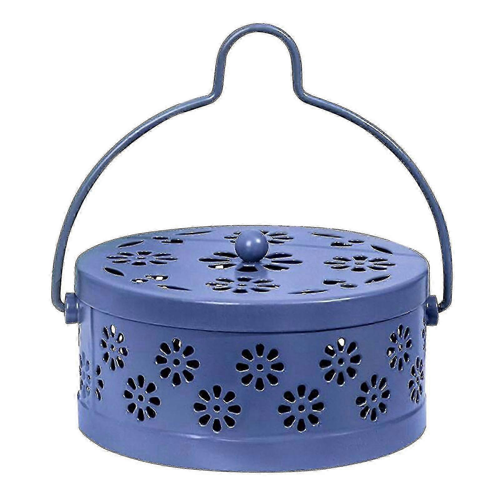 Durable Wrought Iron Coil Burning Dish