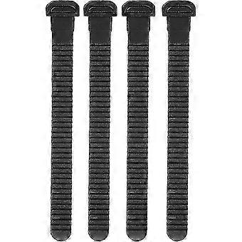 4Pcs Roller Skates Buckle Strap Portable Skate Shoes Strap Skating Shoes Buckle Strap16.50X2.50X0.10CMBlack A-X Edition 0116