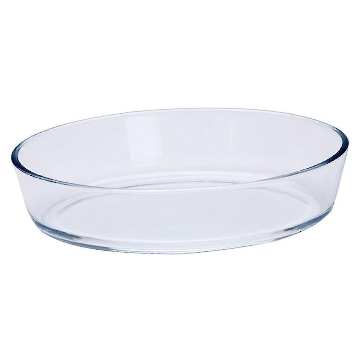Oval Borosilicate Heat Resistant Tray