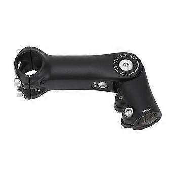 Adjustable Bike Stem 90 Degree Aluminum Alloy Bike Handlebar Riser Extender for Mountain Bikes 28.6x31.8/110YMQX)