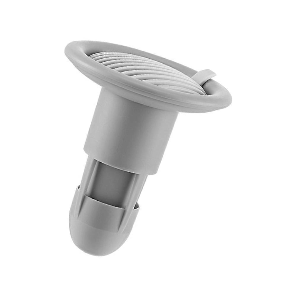 Sewer Drain Strainer Silicone Plug for Backflow Prevention 2Pcs Grey