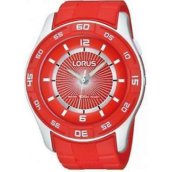 Lorus watches Quartz Analog Man Watch with R2355HX9 Rubber Bracelet