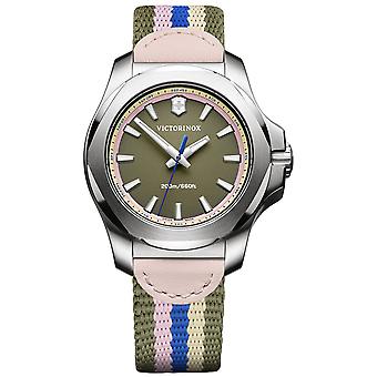 Victorinox Stainless Stainless Steel Quartz Analog Women Watch with Nylon Bracelet V241809