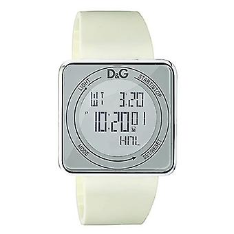 D & g hoge contact horloge voor Unisex digitale Quartz met DW0735 rubber armband