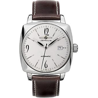 Méditerranée Automatic Analog Man Watch with Cowskin Bracelet 7750-4