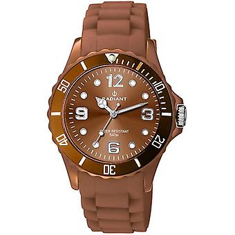 Radiant new teen Quartz Analog Unisex Watch with RA193604 Silicone Bracelet