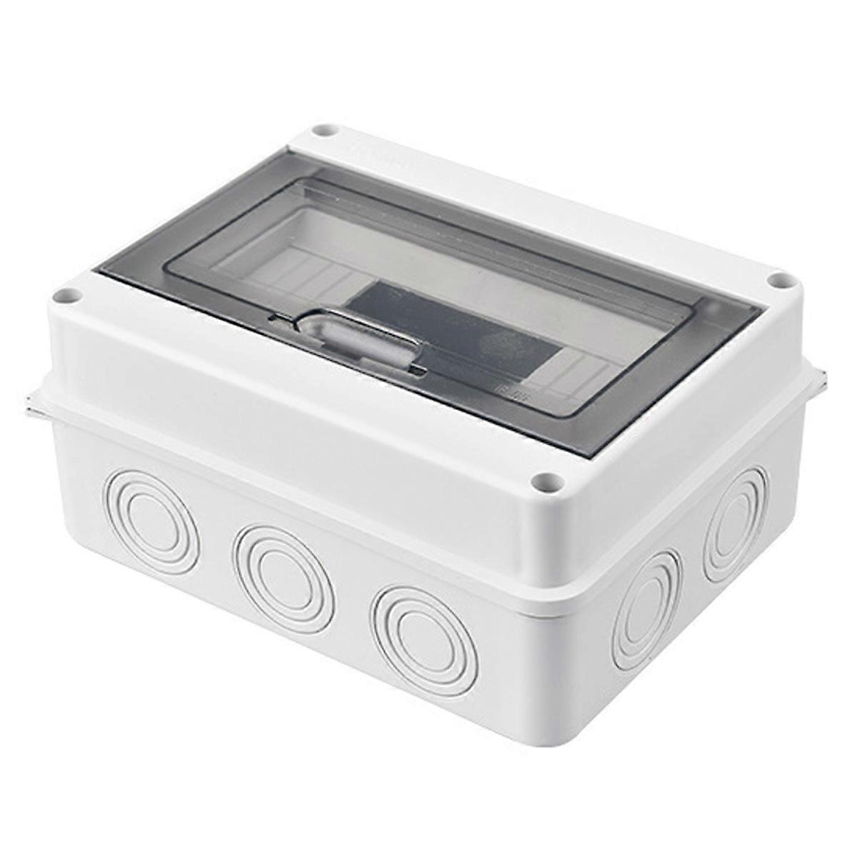 Multifunctional Wall-Mount IP65 Distribution Box with Transparent Cover