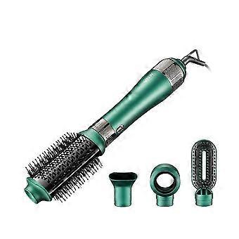 VGR V-493 Hot-Air Hair Brush 4-In-1 Negative Ionic Electric Hot Air Comb with Detachable Hair Curler Straightener Comb Heads-jry