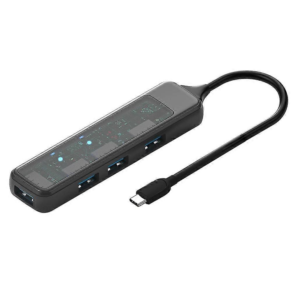 4-Port USB 3.0 Hub with SD TF Reader