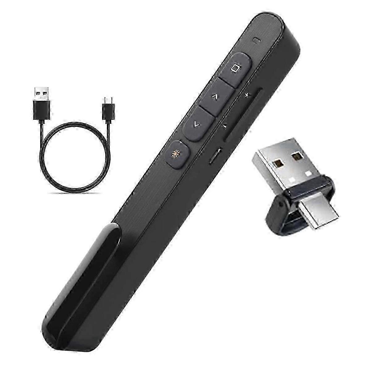 Dual USB Rechargeable Smart Presenter