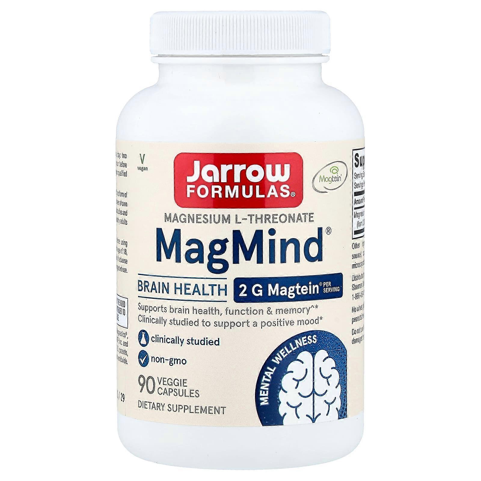 Jarrow Formulas, MagMind, 90 Veggie Caps