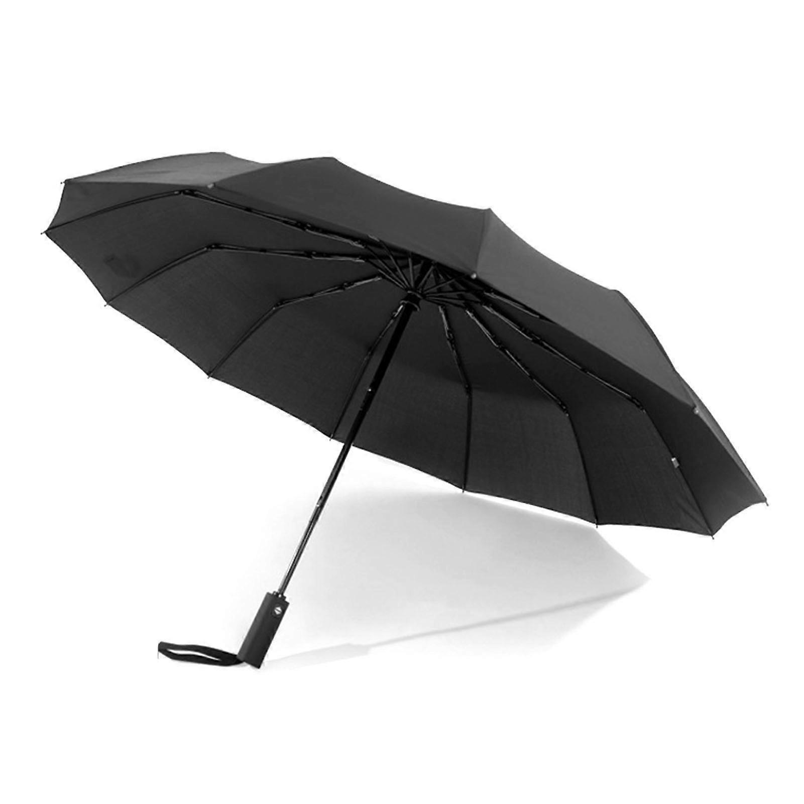 33cm Compact 12-Rib Automatic Travel Umbrella