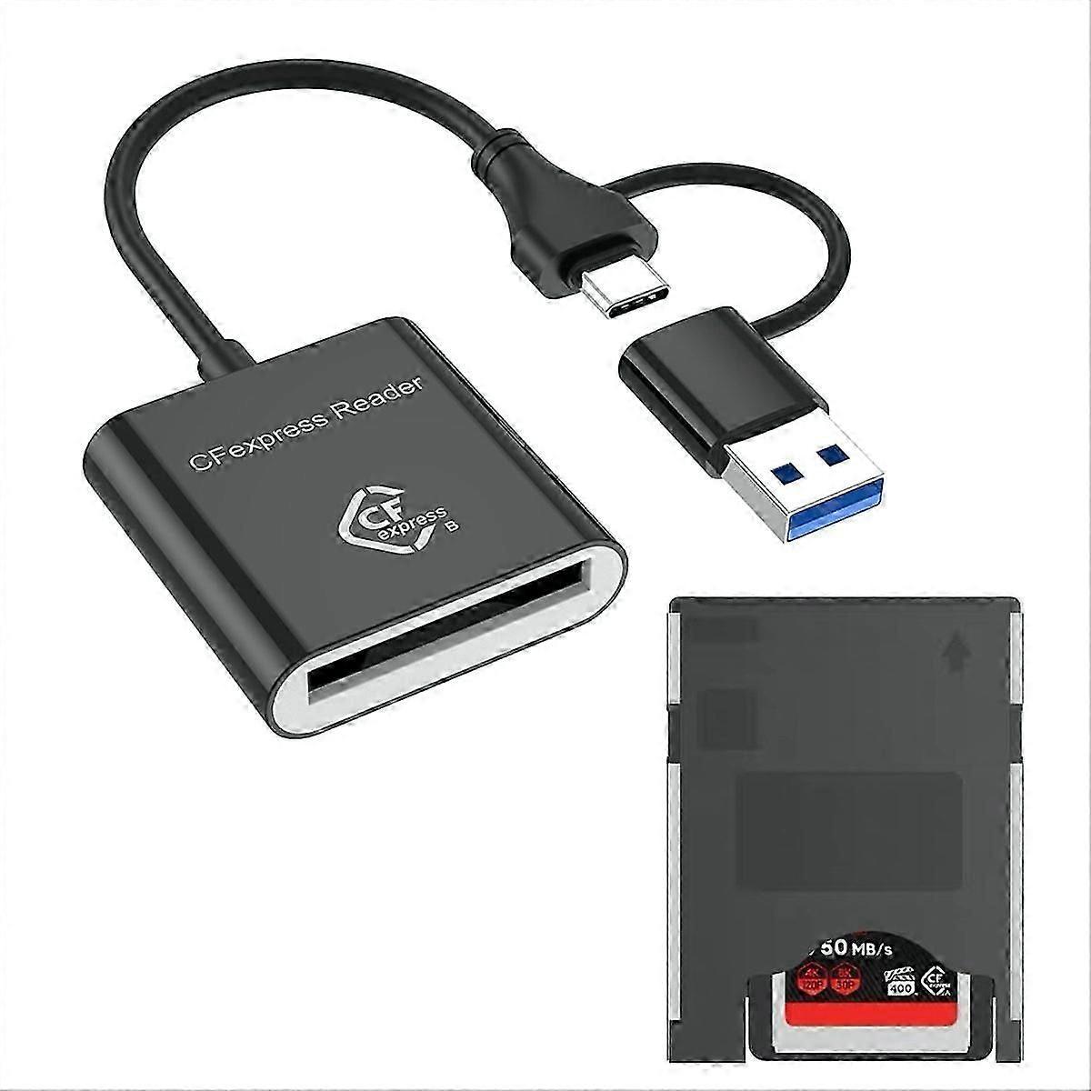 USB 3.2 CFexpress B Reader 10Gbps