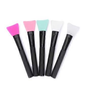Silicone Face Mask Brush Flat Head Application for Facial Mask 4Pcs Set