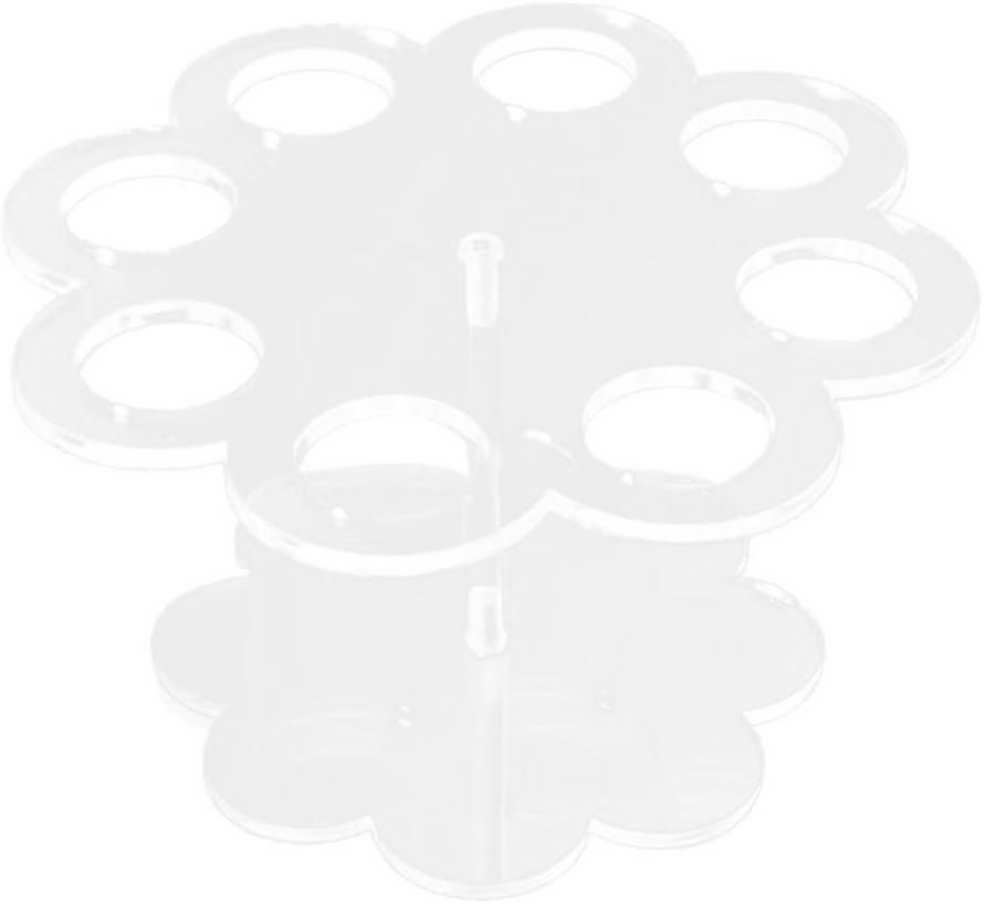 8-hole acrylic storage rack-brnv