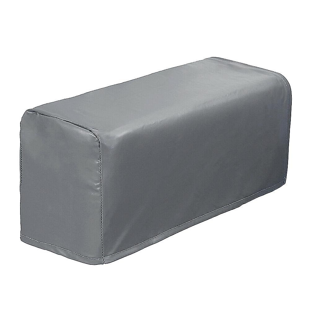 2 stk pu skinnsofa armlene dekker beskyttere elastisk vanntett for sofa stol arm