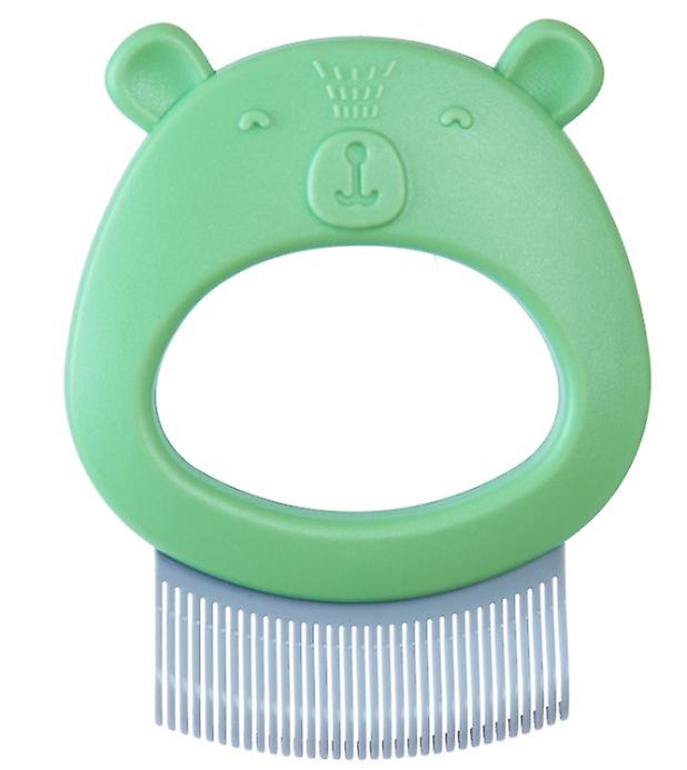 Pxcl Bear Ear Shell Comb Pet Cat Open Knot Elastic Memory To Floating Hair Massage Comb Dog Comb Cat Supplies