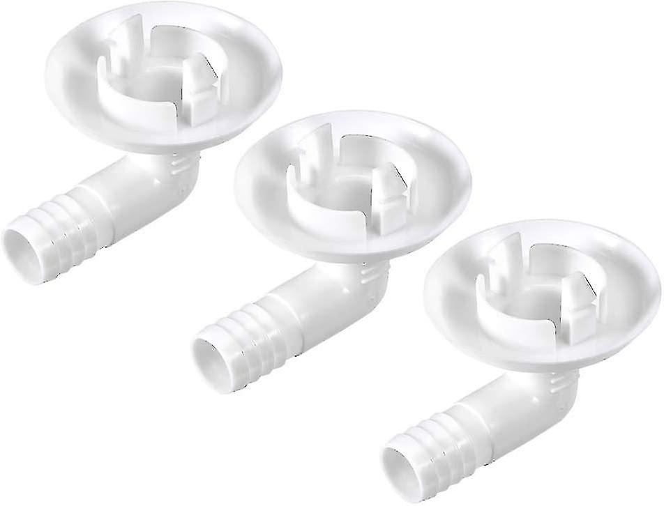 تكييف الهواء الصرف خرطوم موصل الكوع المناسب لوحدات مصغرة سبليت ونافذة AC وحدة أجزاء 25mm 3PCS