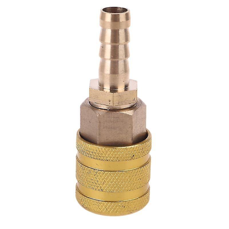 8mm Air Hose Fittings Connector Air Compressor Fittings Air Coupler Plug Brass